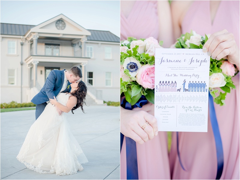 Leal Vineyards Willow Heights Mansion Wedding by Quianna Marie