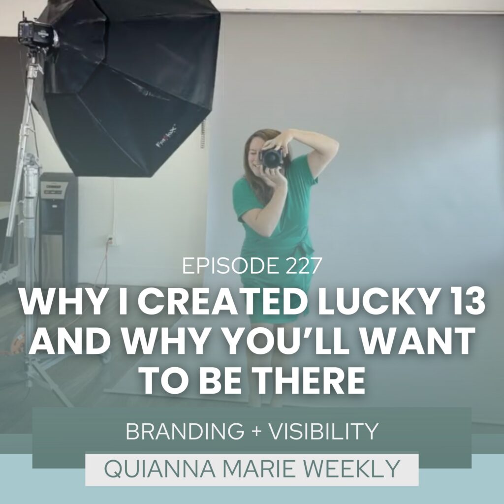 Mini Branding Sessions | Lucky 13 with Quianna Marie Photography Brand Photographer in Arizona