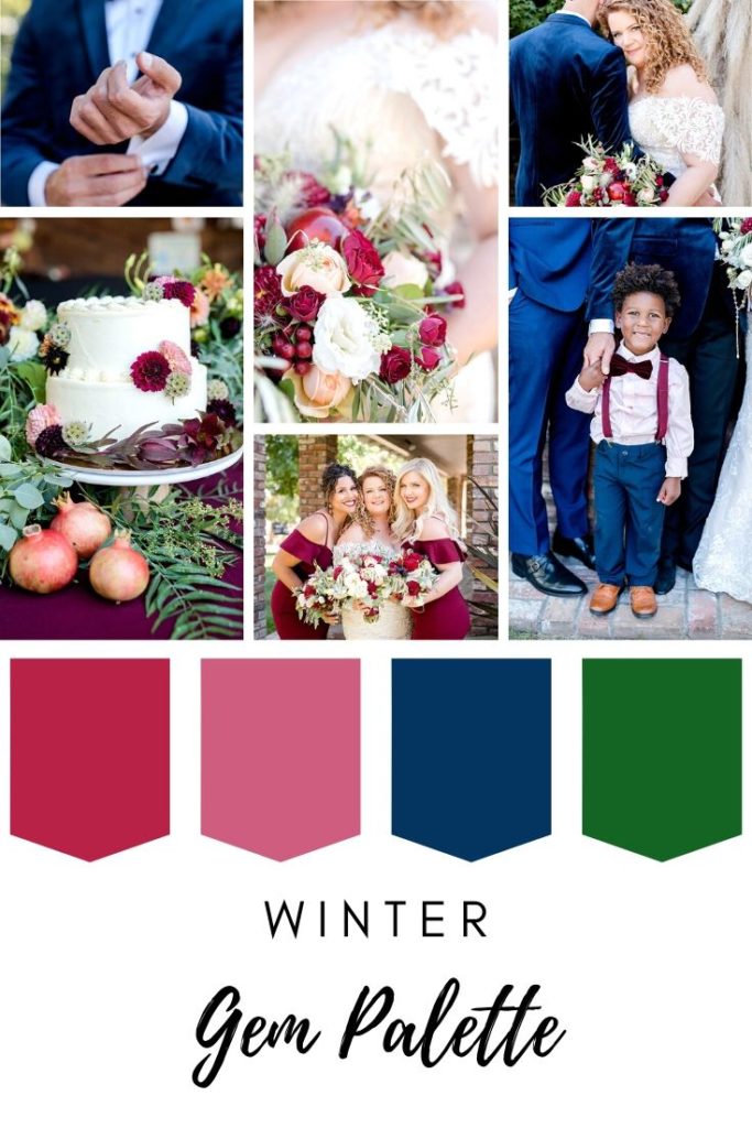 Winter Gem Color Palette Wedding | Phoenix Wedding Photographer | Fall Wedding