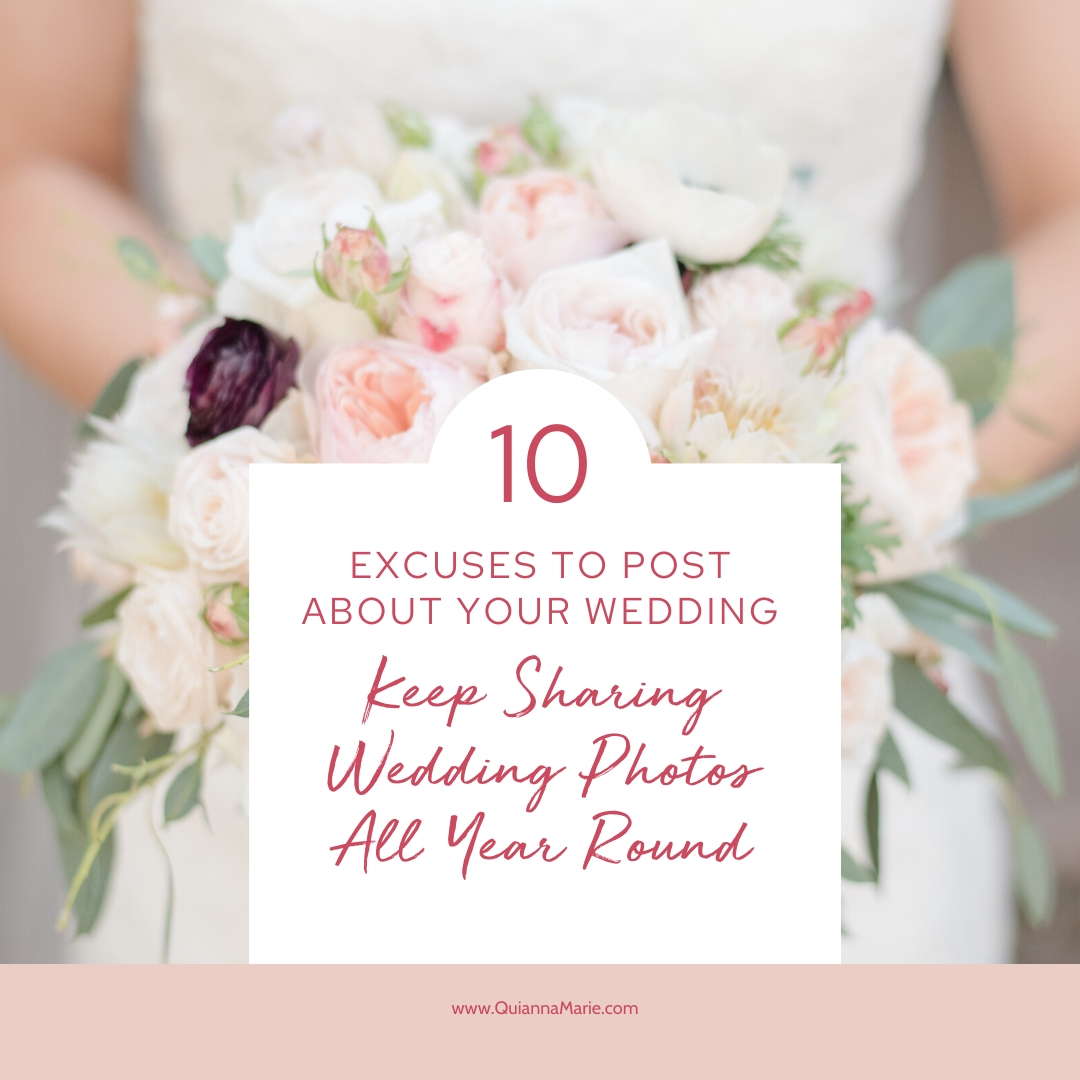 10 Excuses To Post About Your Wedding Day | Scottsdale Wedding ...