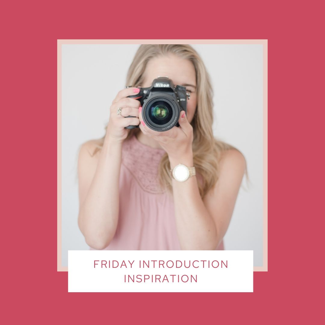 Friday Introduction Inspiration with Quianna Marie | Learn Ways to Share Your Heart and Talk About Your Services To Help Dream Clients Find You!