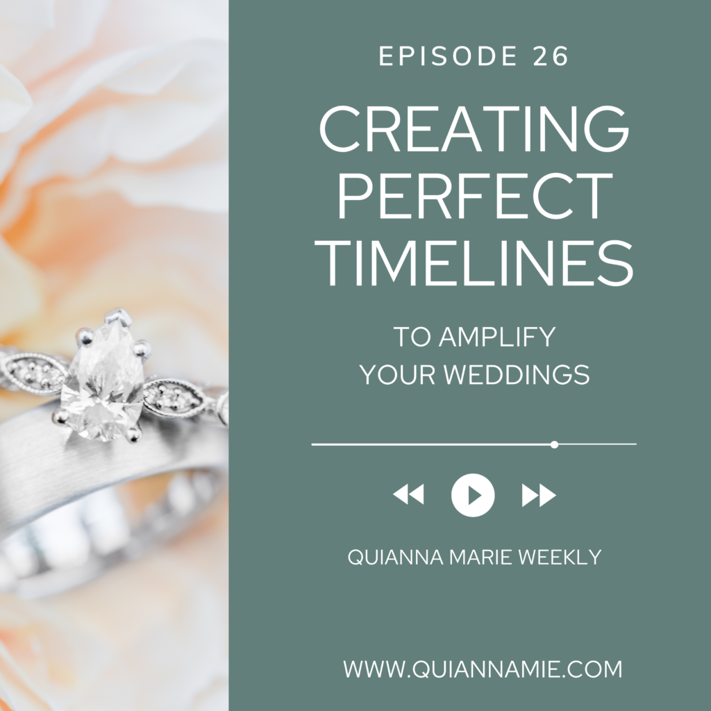 Wedding Day Timelines For Photographers