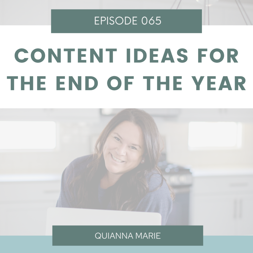Content Ideas For The End of The Year - Small Business Year In Review