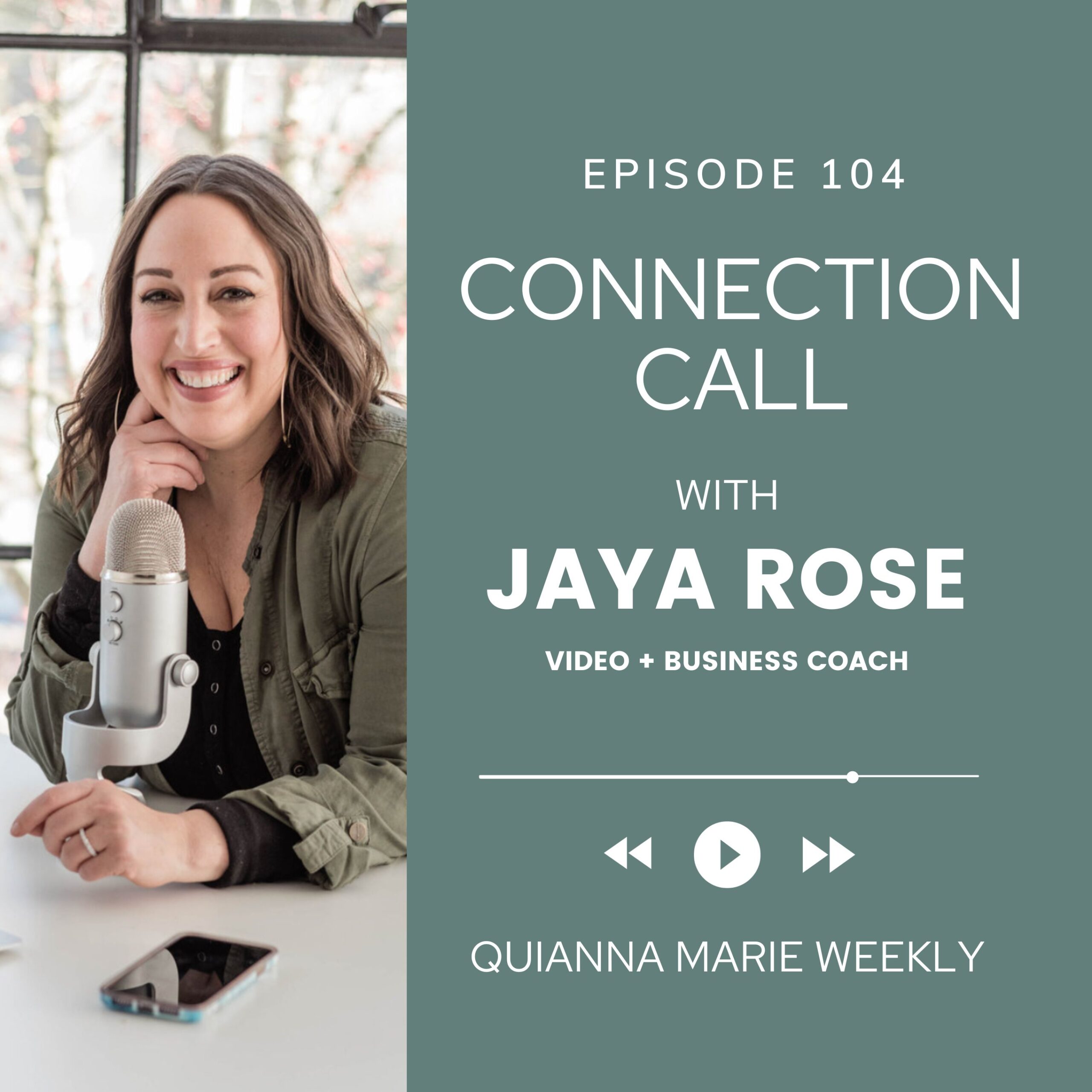 Video and Business Coach Jaya Rose - Connection Call with Quianna Marie