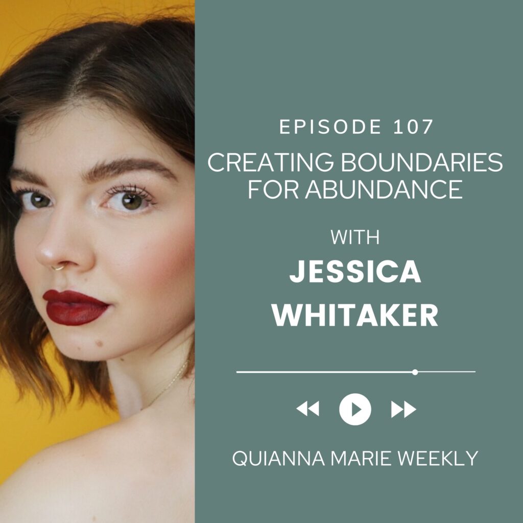 Photography business education and marketing growth with Jessica Whitaker on Quianna Marie Weekly