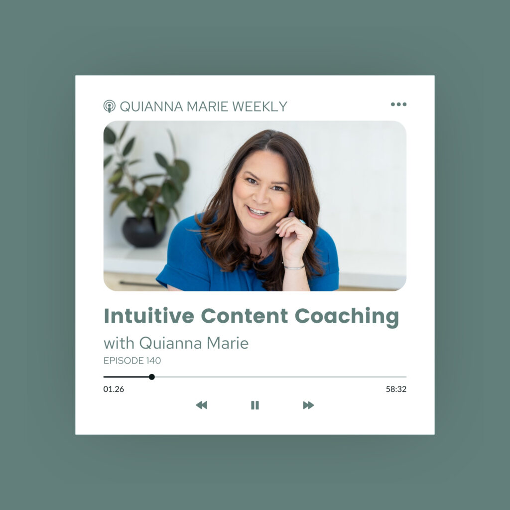 Content Coaching with Quianna Marie