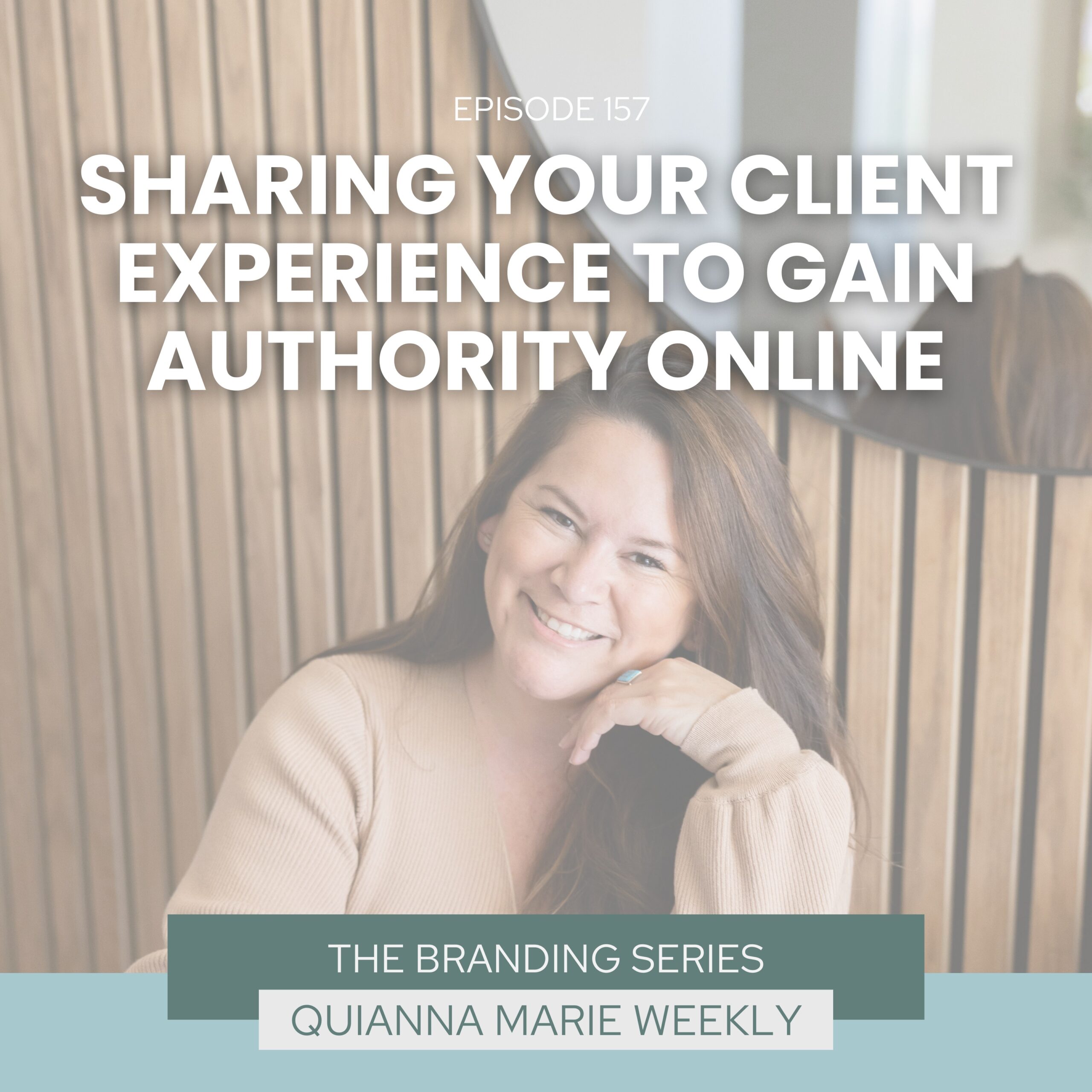 Book more clients and increase your pricing by sharing your client experience with Quianna Marie Weekly